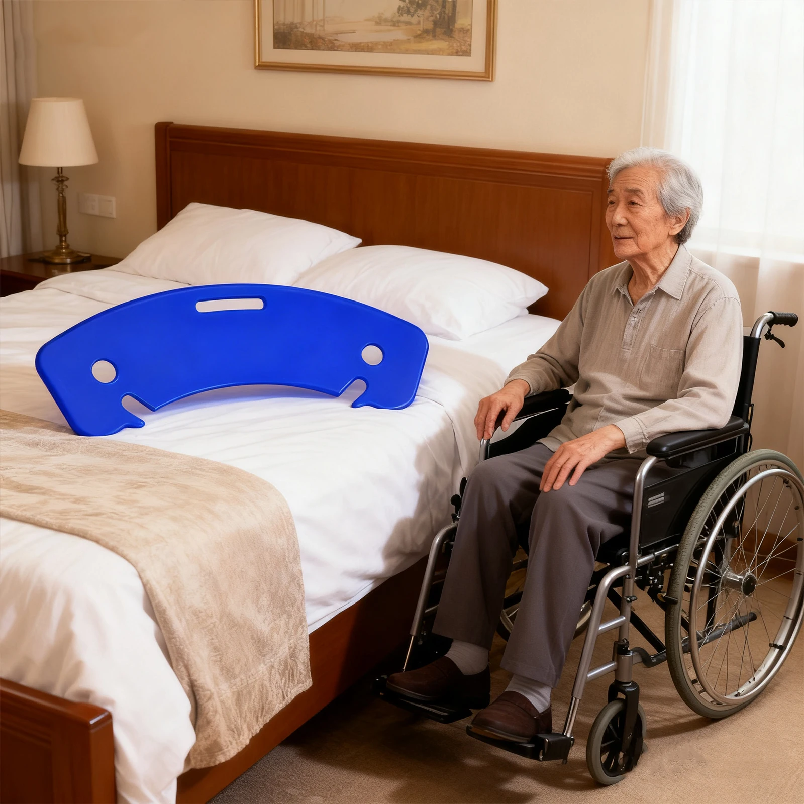 Patient Transfer Board Slide Transfer Board Elderly Transfer Board for Transferring Disabled Patient Elderly Seniors