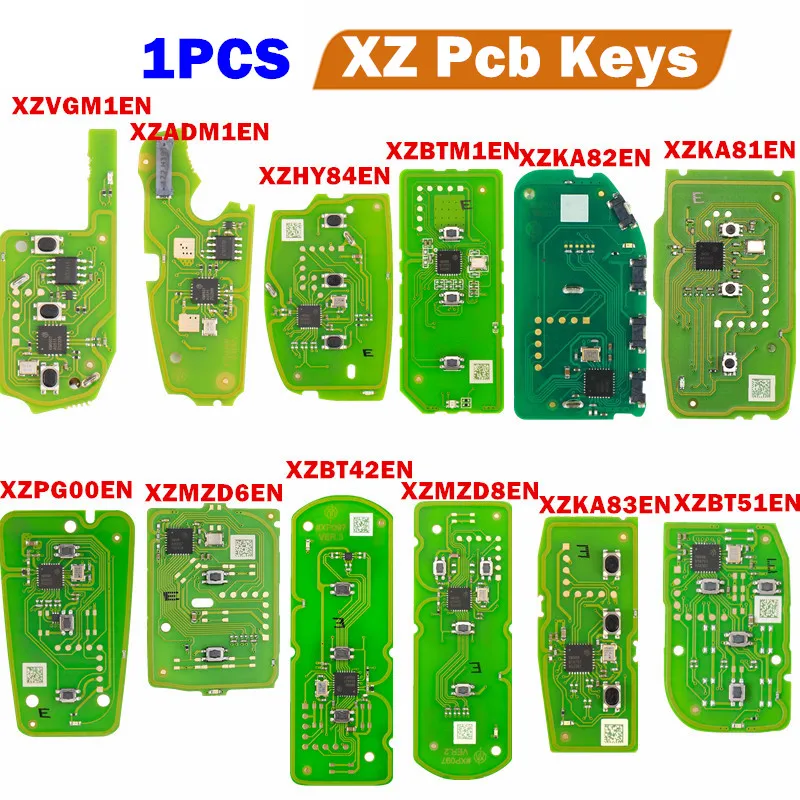 1PCS XHORSE XZ XZVGM1EN XZADM1EN XZHY84EN XZBTM1EN XZKA82EN XZKA81EN XZPG00EN XZMZD6EN XZBT42EN XZMZD8EN XZKA83EN XZBT51EN PCB