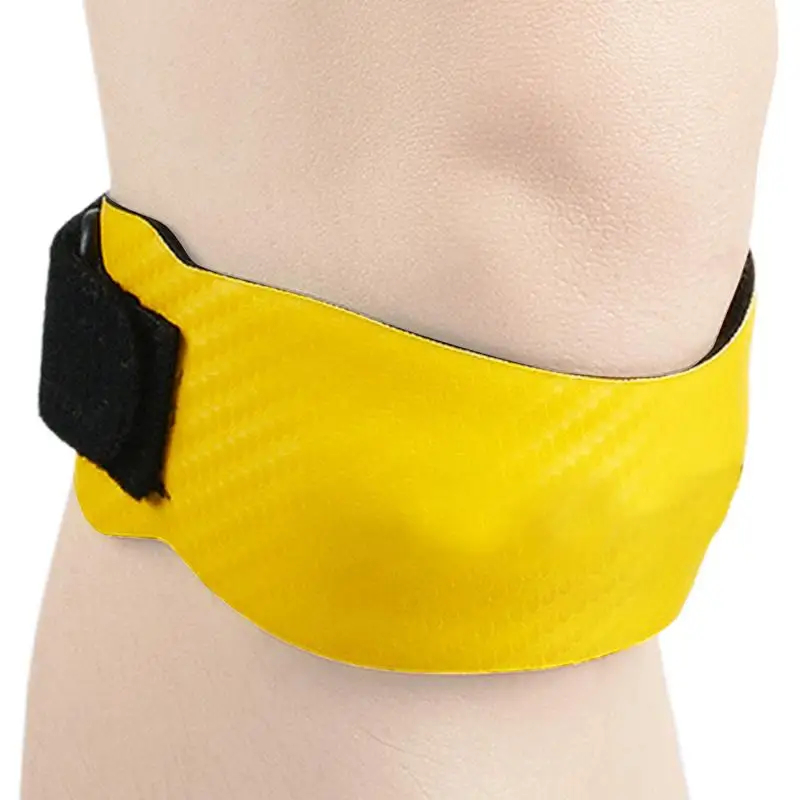 Patellar Stabilizer Brace Elastic Patella Tendon Knee Strap Breathable Knee Strap For Running With 360-degree Thicken EVA Ring