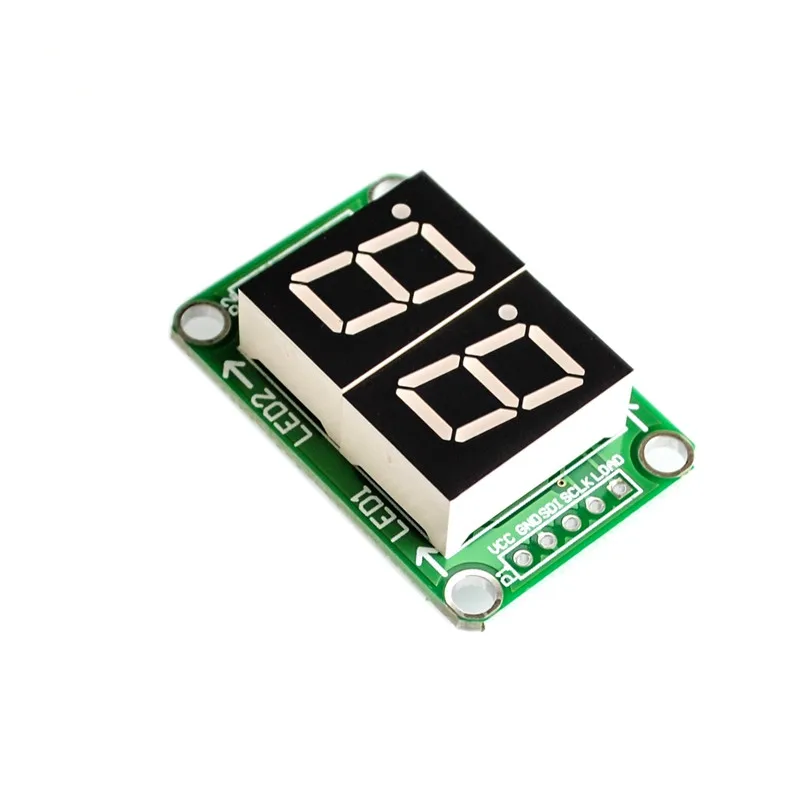 74HC595 Static Drive Nixie Tube Display Module Can Be Seamlessly Connected In Series With 0.5 Inch 2/3/4 Bit High Bright Red