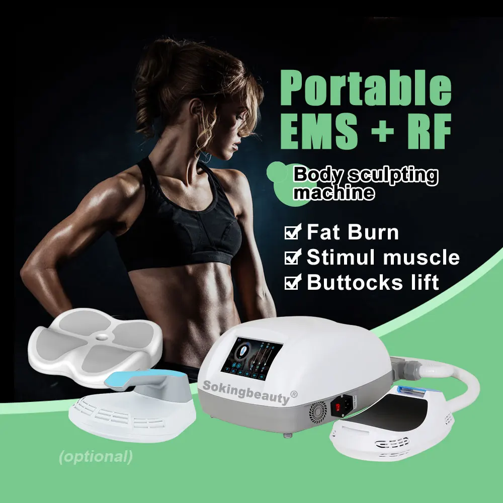 

Портативный EMS-стимулятор мышц для домашнего использования, фитнес-тренажер для похудения, коррекции фигуры и красоты