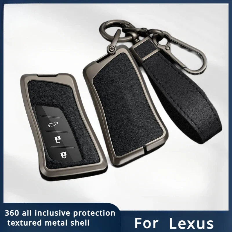 

Zinc alloy car Key Case Shell Cover Fob For Lexus NX ES UX US RC LX GX IS RX 200 250h 350h LS 450h 260h 300h UX200 Accessories