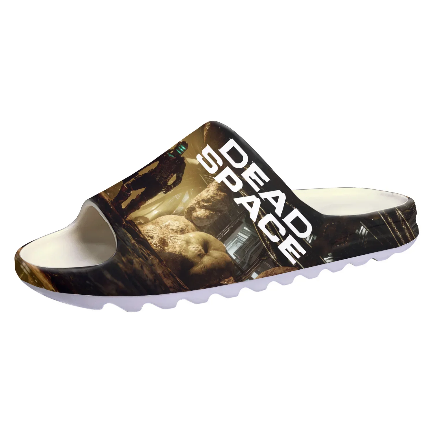 

Dead Space Custom Soft Sole Sllipers Hot Cartoon Game Mens Womens Teenager Home Clogs Fashion Custom Water Shoes on Shit Sandals