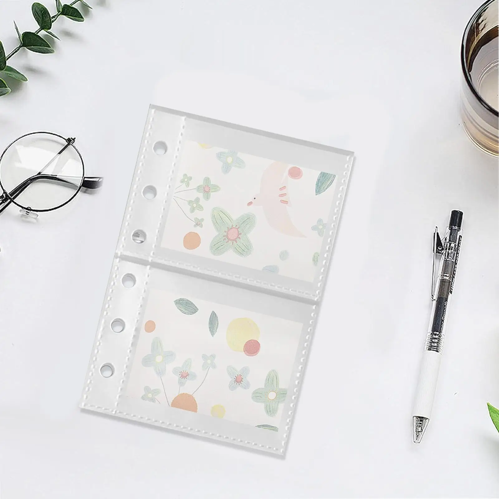 جيوب الموثق 10 قطع وثيقة حفظ الموثق الشفاف إدراج جيوب للوثائق الضريبية الفاتورة تقارير مشروع الواجبات المنزلية