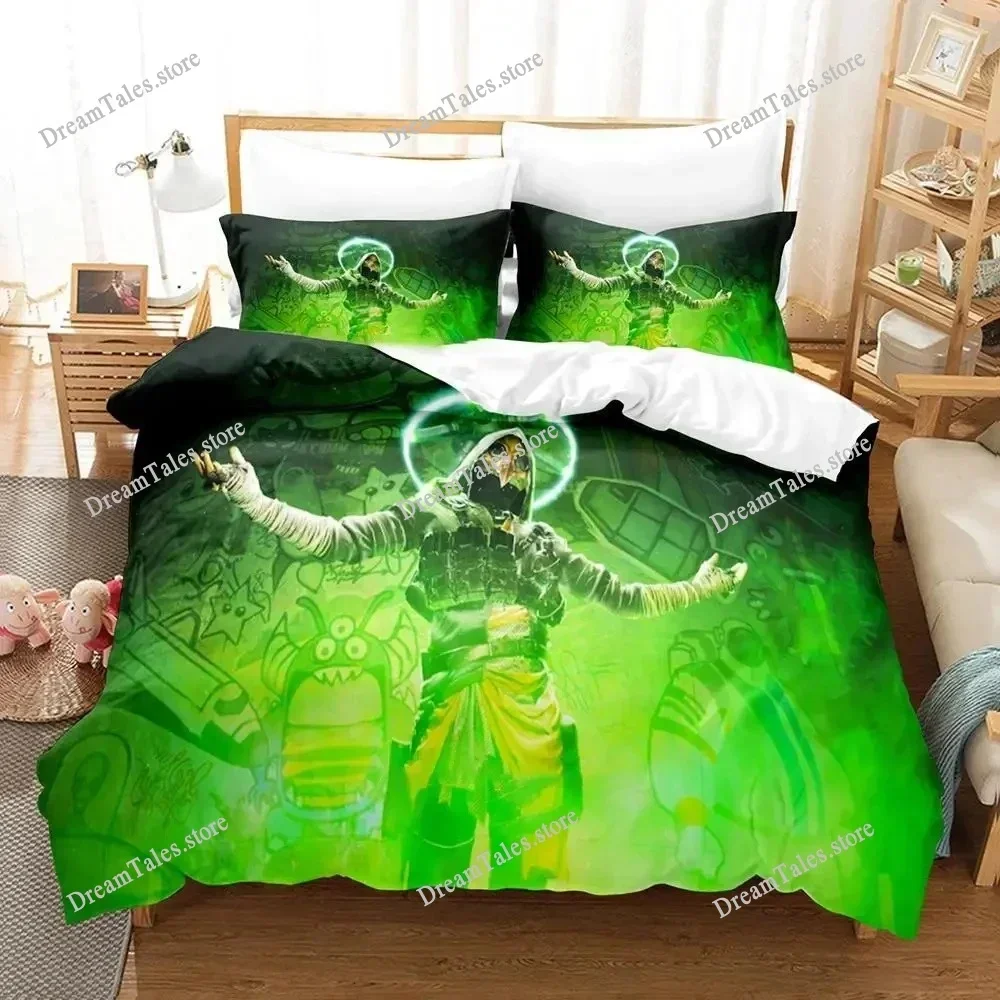 

XDefiant Bedding Set Single Twin Full Queen King Size Bed Set Adult Kid Bedroom Duvet Cover Sets 3D Print Game Bed Sheet Set369