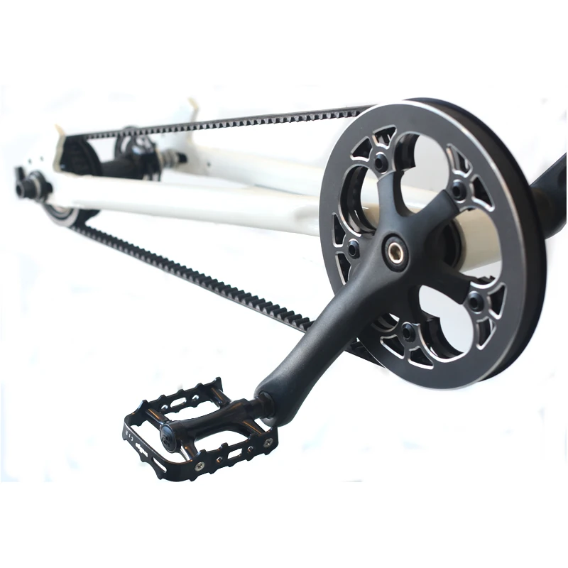 Bicycle Belt Drive Kit Single Speed Internal Gear Hub 3/7/8 Speed 11M Belt