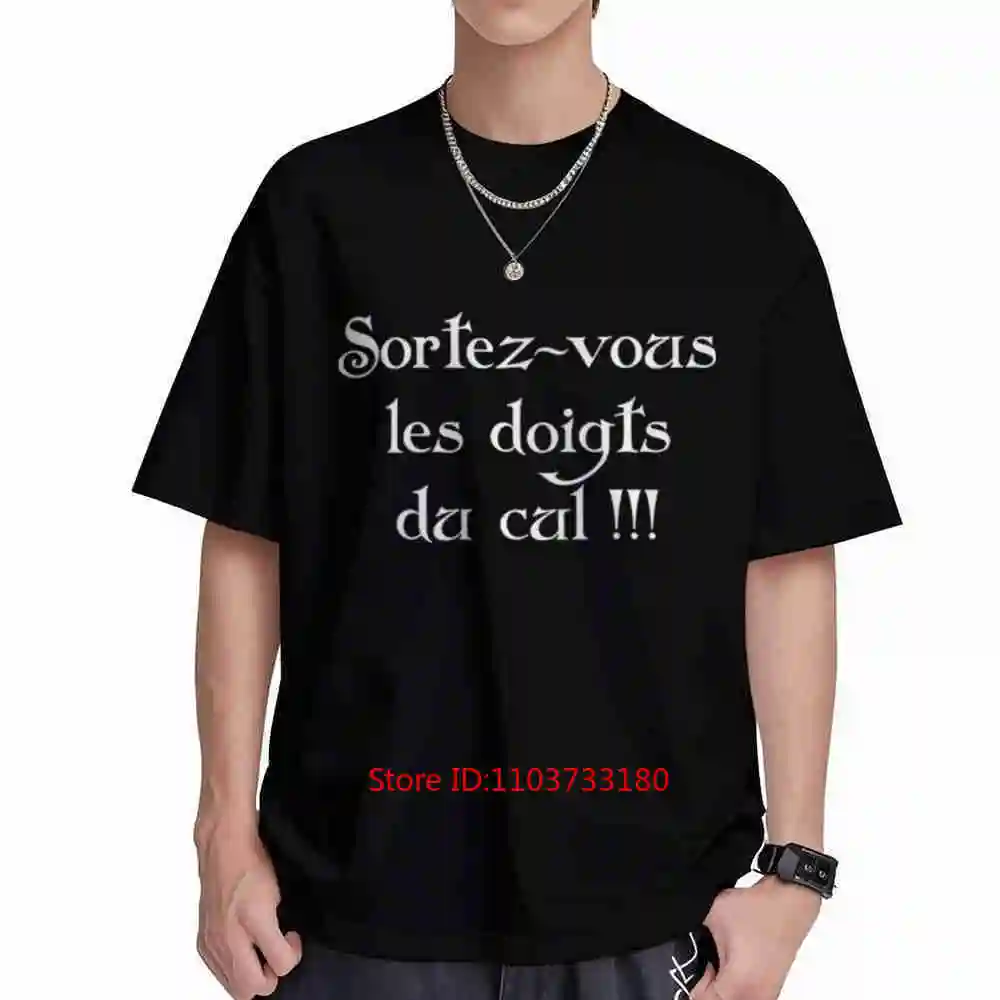Kaamelott TV Show French Excalibur Arthurian Quote Short Sleeve Tee 100% Cotton T-Shirt