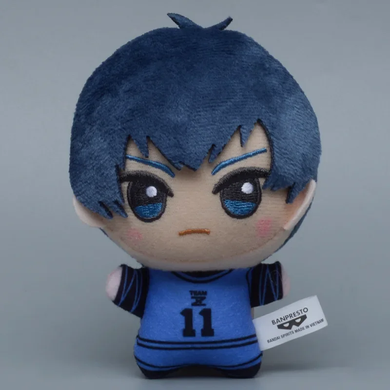 New10cm Blue Lock Plush Toy KeyChain Pendant Nagi Seishiro Chigiri Hyoma Gagamaru Gin Action Figure Soft Bag Pendant Gifts