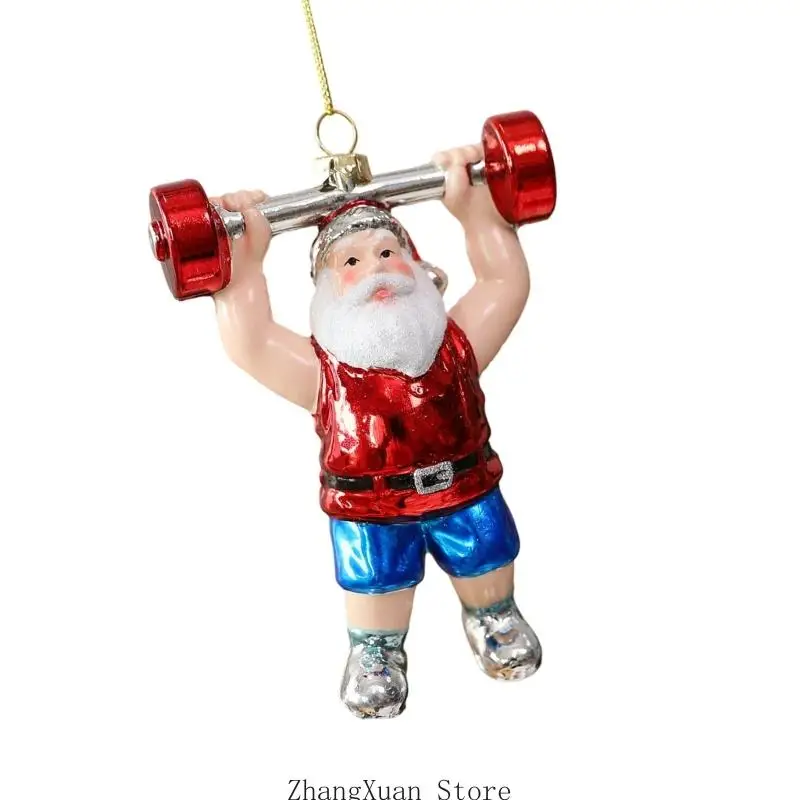 Feiertags-Hängeornament für Weihnachtsbaum und Regaldisplay 3XUF – Detail 3