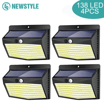 138 LED Solar Motion Lights 1