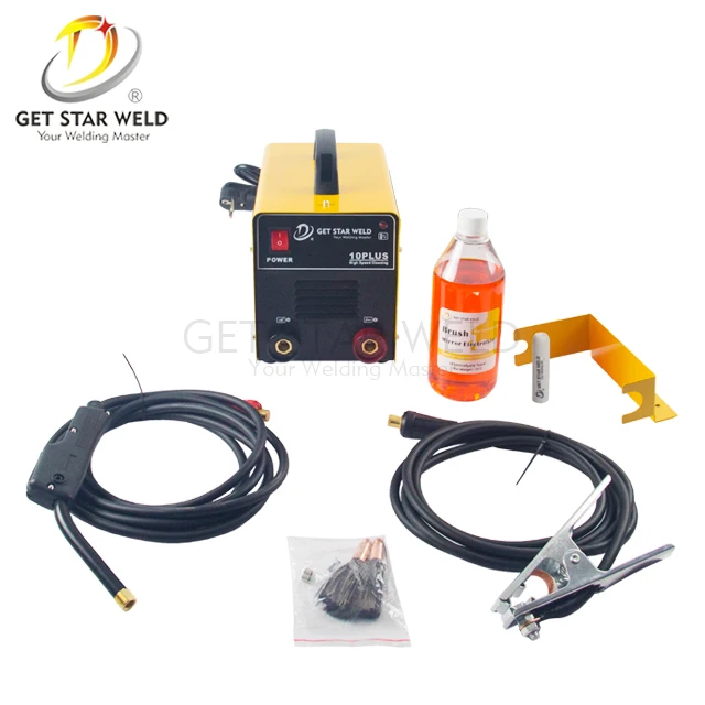 For 10 PLUS New Metal Tig Brush Cleaner Arc 1000W Welding Bead Processor Polishing Machine 220V 120A