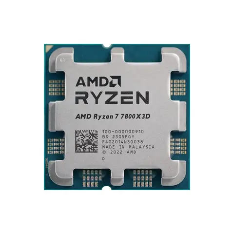 【Brand+】AMD Ryzen 7 7800X3D R7 7800X3D 5.0 GHz 8-Core 16-Thread CPU 5NM 96M 100-100000910 Socket AM5 New Tray Without cooler