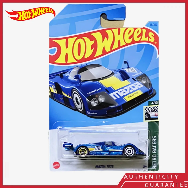 [In stock] HOT WHEELS Original Turkey 2023H mazda 787b Collectible Ornament Simulation Finished Goods Car Model Toy