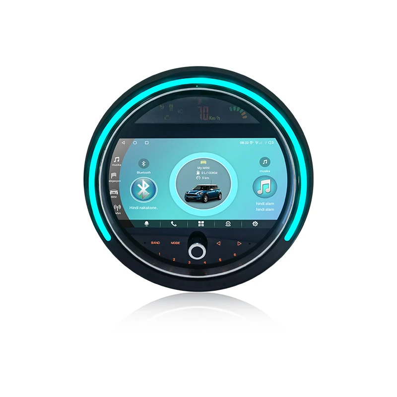 

Android 12 9-дюймовый Carplay авто стерео автомобильный радиоплеер видеоплеер GPS-навигация для Mini Cooper F54 F55 F56 F60 2014-2024 Wi-Fi