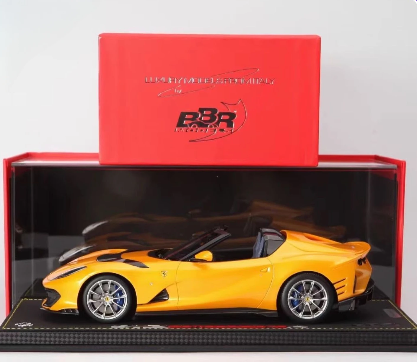 BBR 1:18 Ferrari 812 Competizione A Convertible Resin Simulation Model