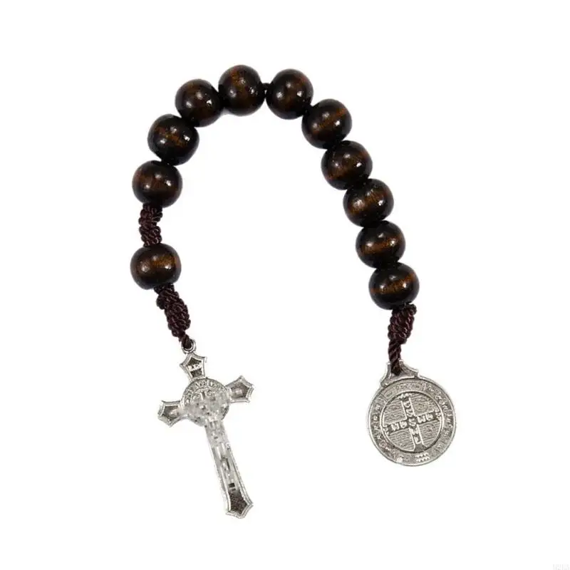 2026 New Natural Crosses Prayer Beads Handcrafted For Spiritual Reflection And Worship
