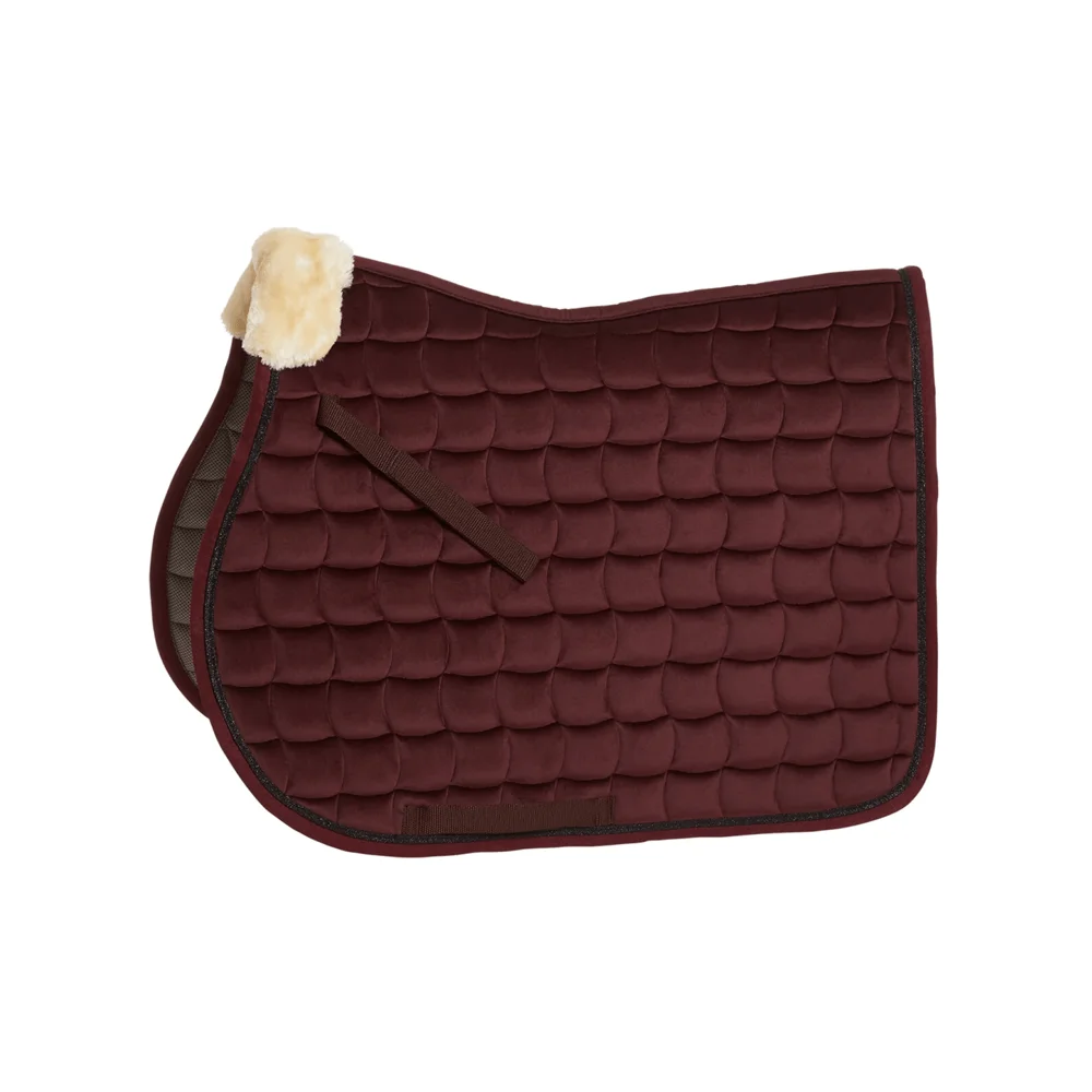 

Wholesale Twill Fabric Western 1/3 Polar Fleece Jumping Saddle Pad Riding Equestrian Horse Saddle Pads