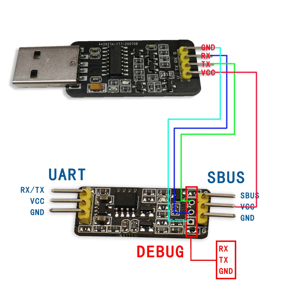 SBUS to serial port module,SBUS to UART,serial port to SBUS