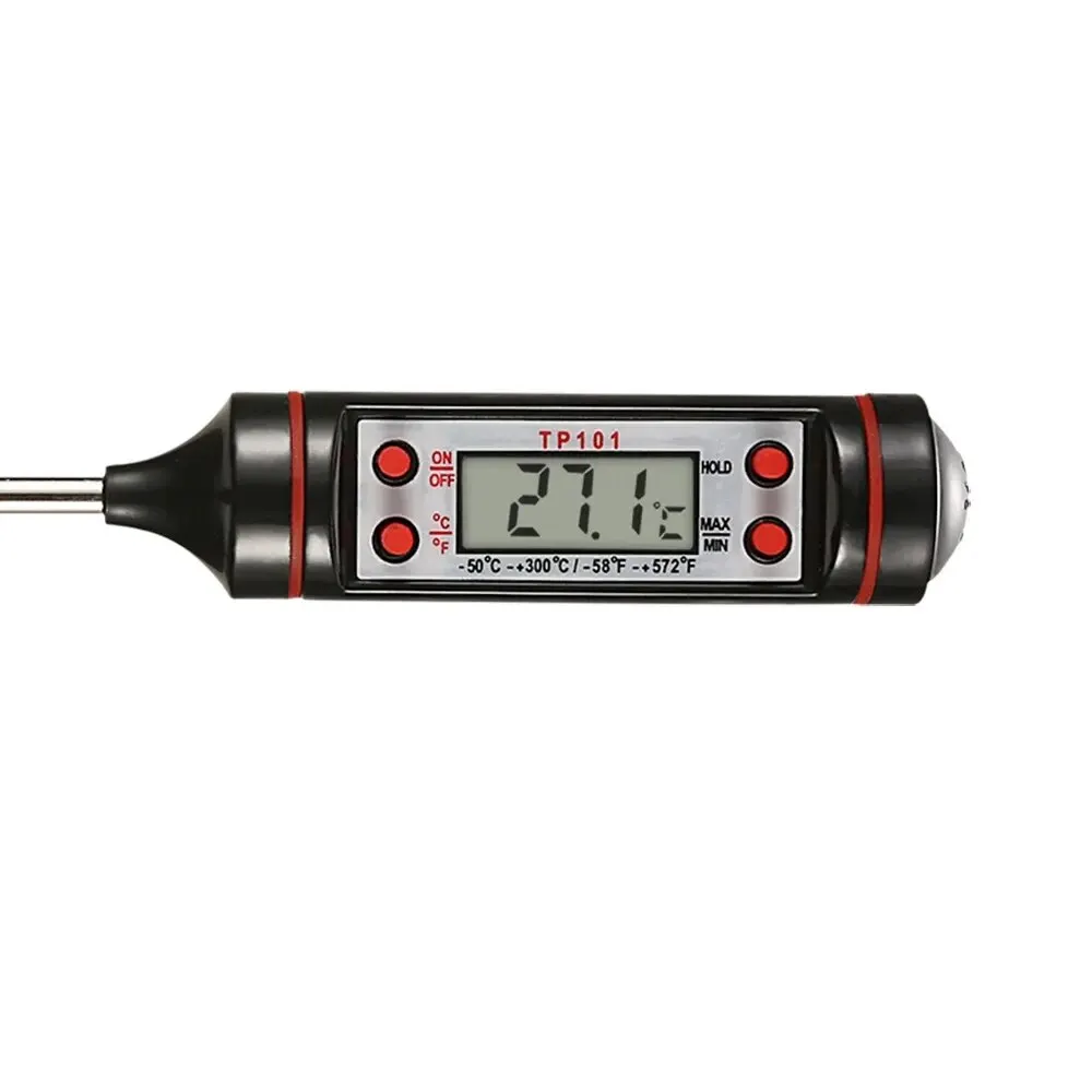 Food Thermometer Portable Stainless Steel Probe Cooking Temperature Measurement Pen Kitchen Food Thermometer Measurement image 5