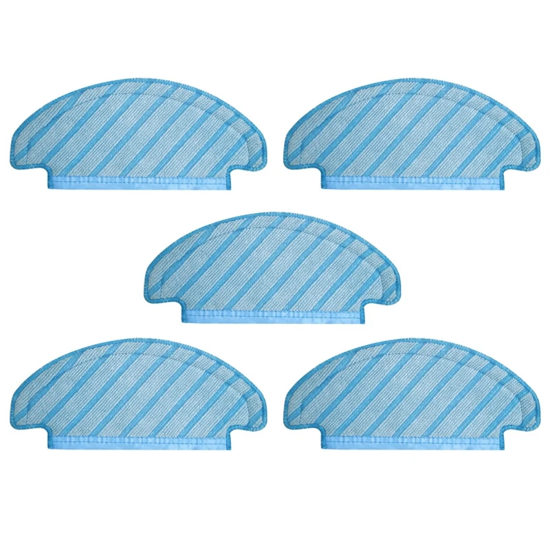 5 Pcs Vacuum Cleaner Mop Cleaning Cloths For Ecovacs Deebot T8 Vacuum Cleaner Accessories Replacement Cloth Parts