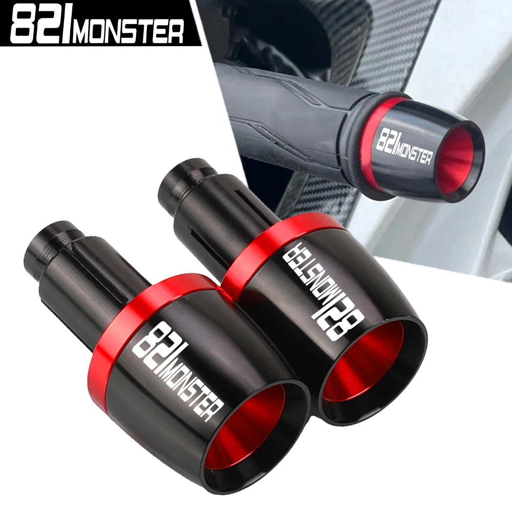 

For Ducati 821MONSTER 821 Monster 2014 2015 2016 2017 Motorcycle Accessories Handlebar Grips Ends Handle Bar Cap End Plug Parts