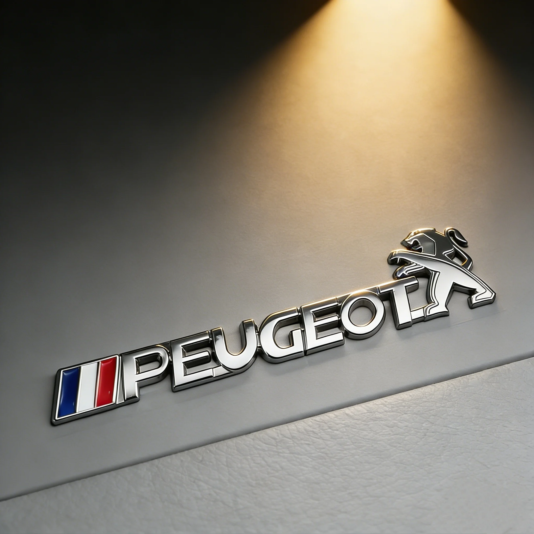 3D Metal Car Emblem Badge Sticker Decals for Peugeot 108 206 207 208 301 307 308 406 407 408 508 2008 3008 4008 5008 GT RCZ