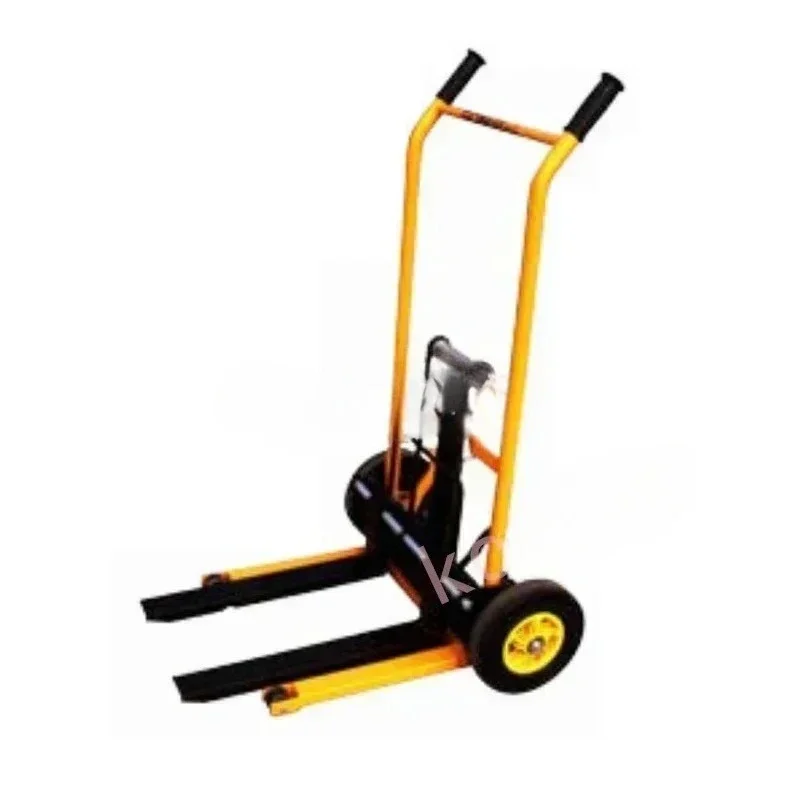 

Portable Manual Loading and Unloading Stacker Crane, Light and Small Household Forklifts, 200kg Load-bearing Forklift