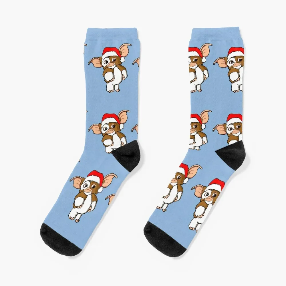 

Gizmo Gremlins Christmas Socks custom luxe Men Socks Women's