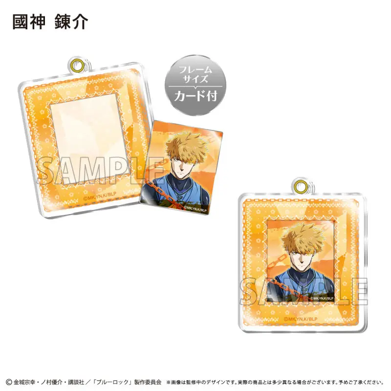 Japan Tapioca Goods Blue Lock Movie Mini Fotolijst Acryl Hangers