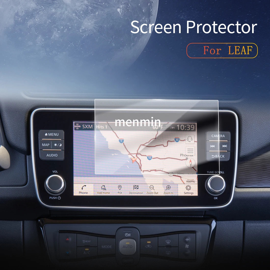 

Car Stickers Dash Carplay Mirror Screen Protector Display Tempered Glass Protective Film Vehicle For24 Nissan LEAF