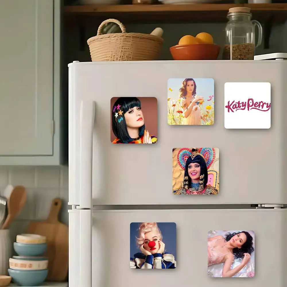 K-Katy P-Perry The Lifetimes Refrigerator Magnets Cartoon Magnetic Personality Decorations Creative Gifts