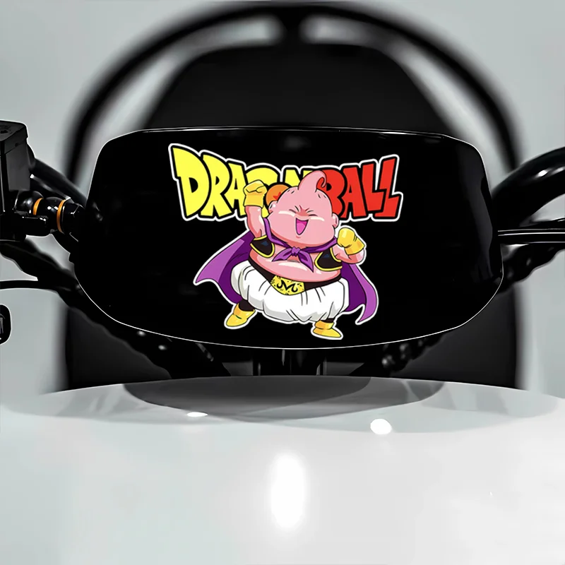 Anime Dragon Ball Sticker Car Motorcycle Luggage Helmet Reflective Sticker Cartoon Creative Majin Buu Sticker Gift