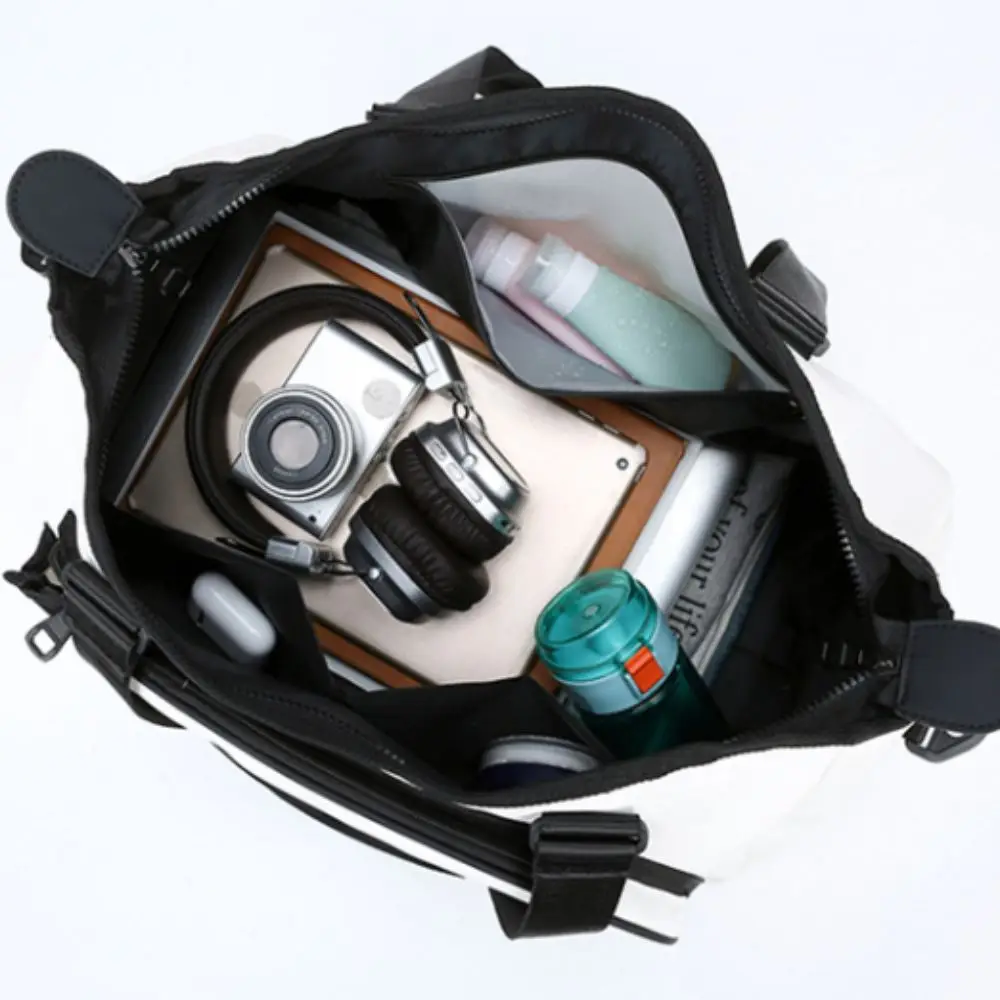 Large Capacity Tennis Racket Bag Adjustable Multi-layer Tennis Shoulder Bag Comfortable Straps with Handle Sports Fitness Bag