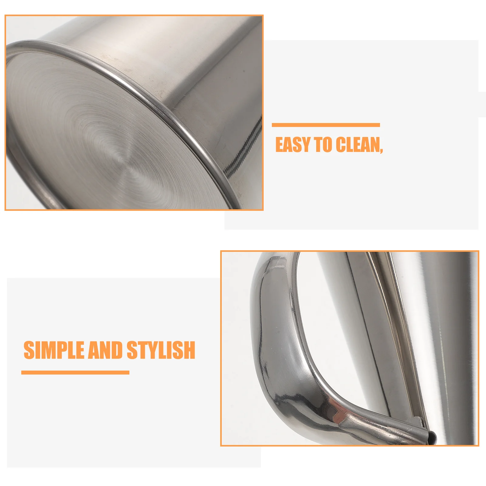 

250Ml Stainless Steel Oil Leak Proof Kitchen Oil Bottle Drip Free Pourer For Vinegar Soy Sauce Salad Dressing Household