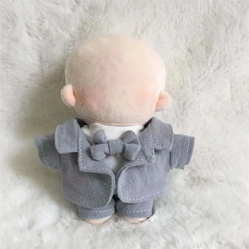 10cm Fat Body Doll Clothing set 10cm Cotton Doll Clothes Handmade Western Clothing  Korean Popular Plush Doll Toy Accessories