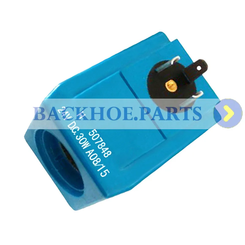 24V Solenoid Valve Coil 11993636 for Volvo EW140 EC160 EL70 L120 L150 L160 L180 L220D