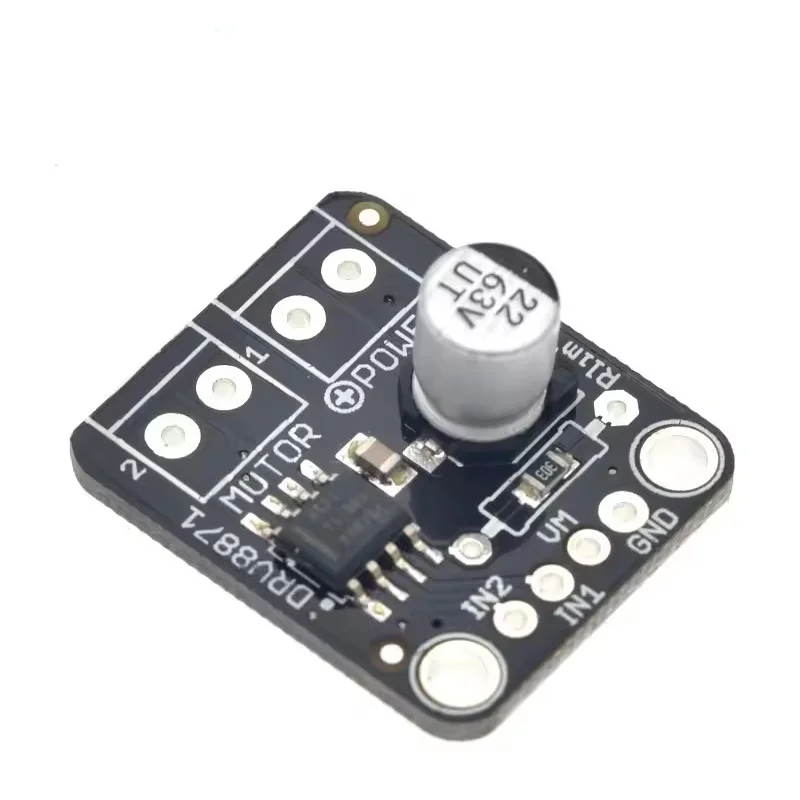 DRV8871 H-Bridge Brushed DC Motor Driver Breakout Board For Arduino PWM Control 3.6A Max Internal Current Sense 6.5V To 45V