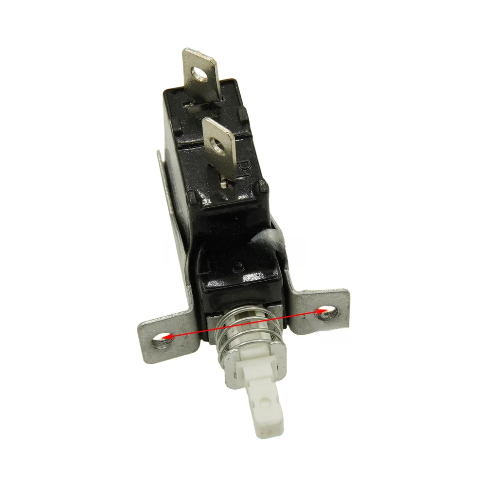 10 Pack 10A 250V Self Locking Push Button Switch Compatible with For Oil Heaters Range Hoods and Pipeline Machines