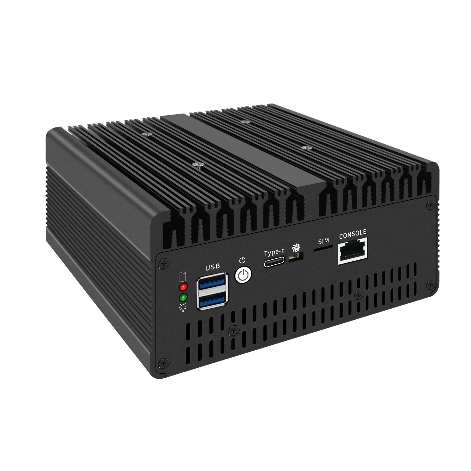Fanless Mini PC 4*/2*10G SFP+ Intel i7 13620H 8505 Firewall 4xi226