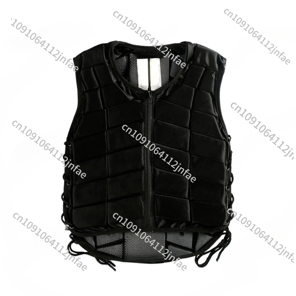 

Kids Equestrian Body Protector - Horse Riding Safety Vest with EVA Padding, Adjustable Damping Vest for Children