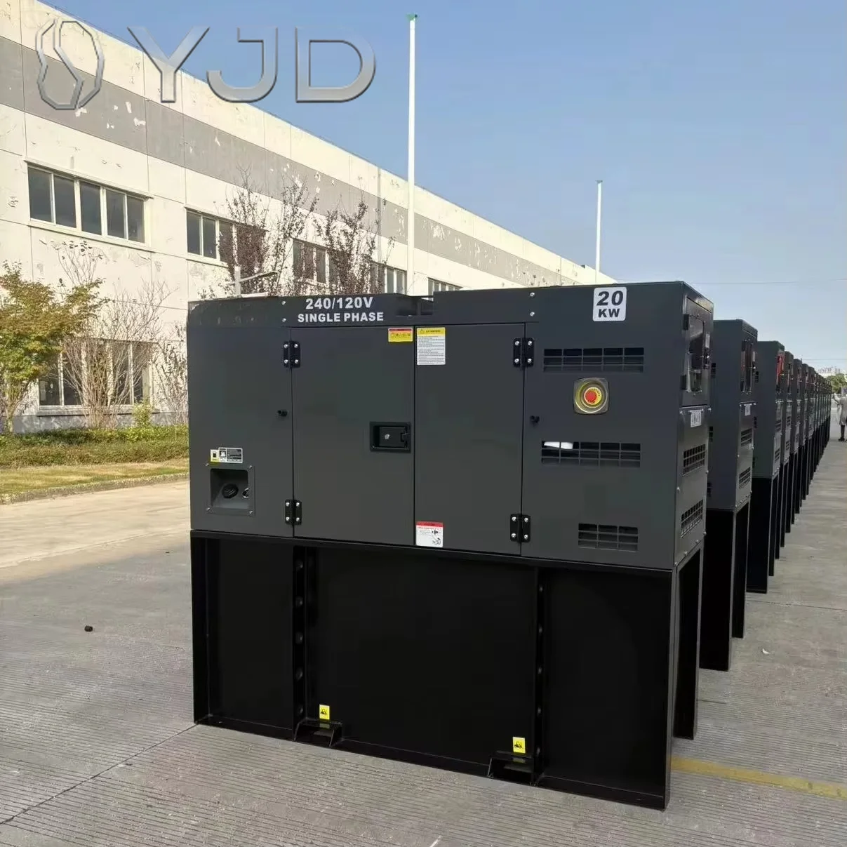 120V 240V Diese Generator Power by UKPerkins Engine Silent Type 12kw 15kw 16kw 18kw 20kw 25kw EPA Approved