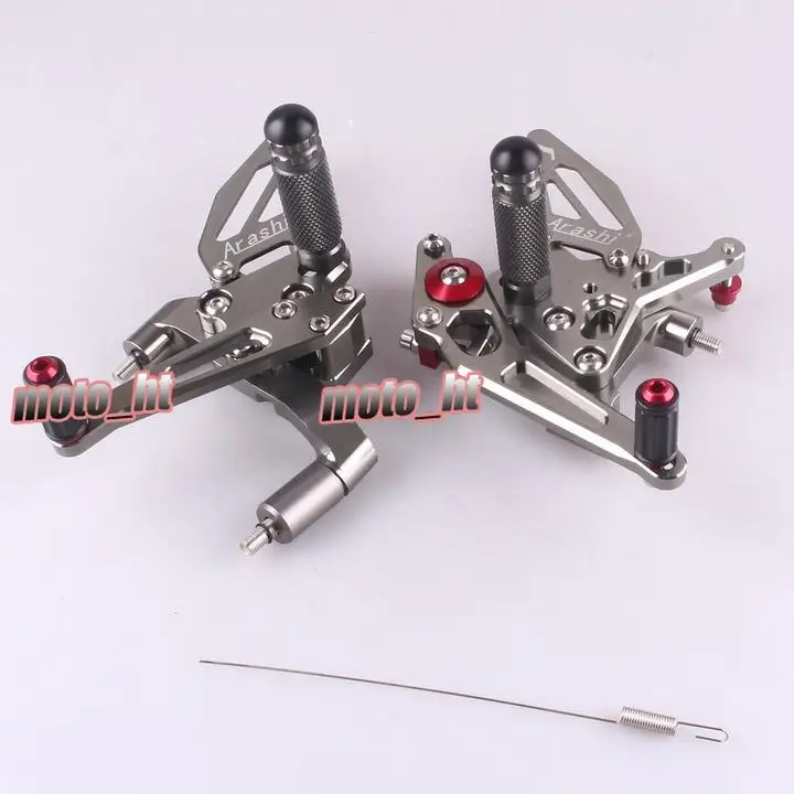 Motorcycles Adjustable Rear Set Footrests Foot Pegs Assembly For DUCATI 1199 899 Spare Parts