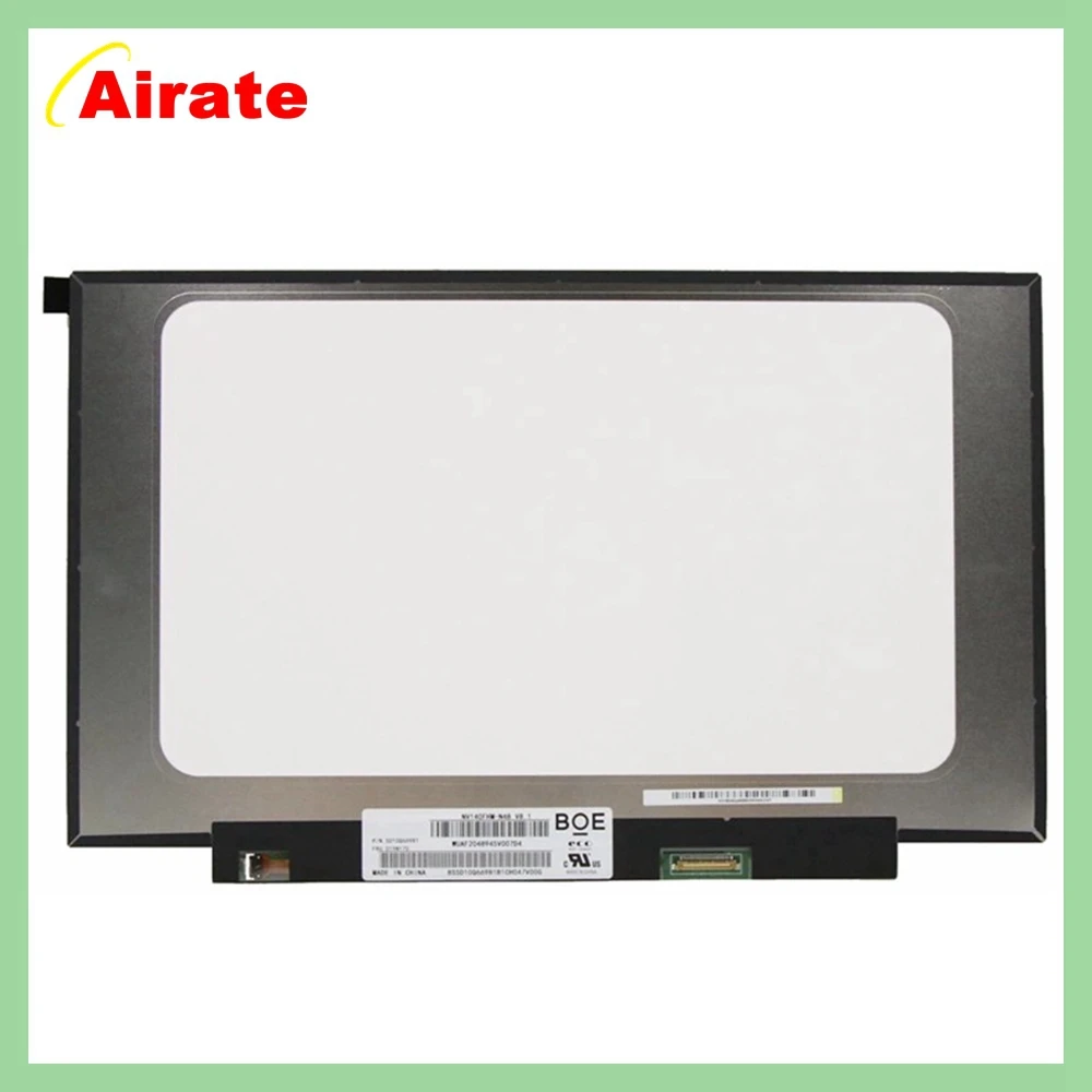 Imagem -03 - Painel Lcd Portátil para Lenovo Thinkbook Nv140fhm-n48 30pin E14 T490 T49s T495s P43s T14s P14s T14 Gen E14 Fhd Ips 140
