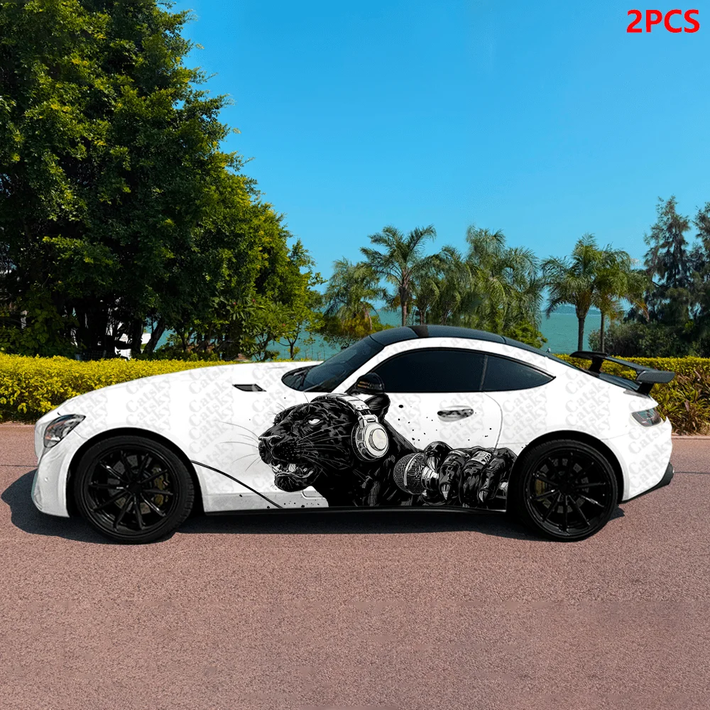 

Музыка Пантера Певец Автомобильные виниловые наклейки Самоклеящаяся наклейка из ПВХ Подходит для грузовиков SUV Украшения Автоаксессуары Подарок