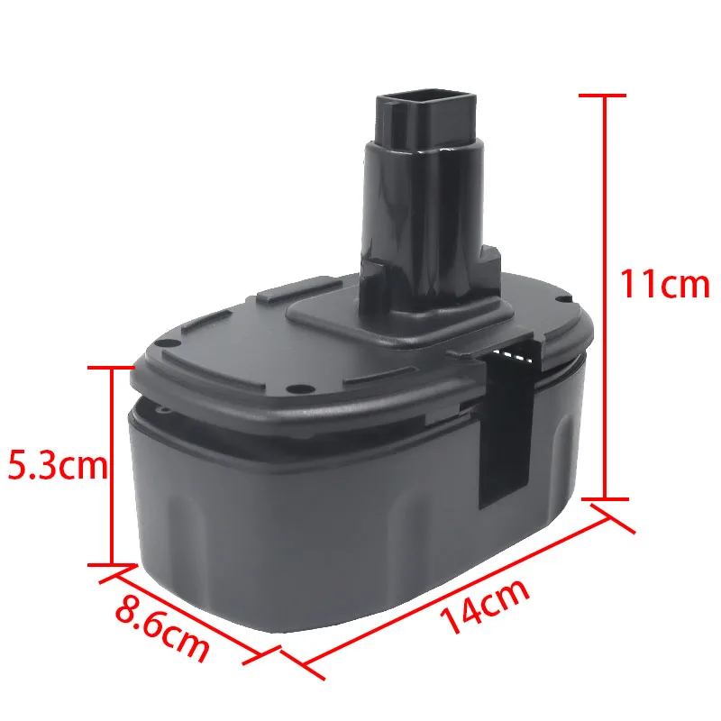 Imagem -05 - Dewalt Li-ion Bateria de Plástico Pcb Carregamento Proteção Circuit Board 18v Ni-cd Ni-mh Bateria De9096de9098dw9095 Case