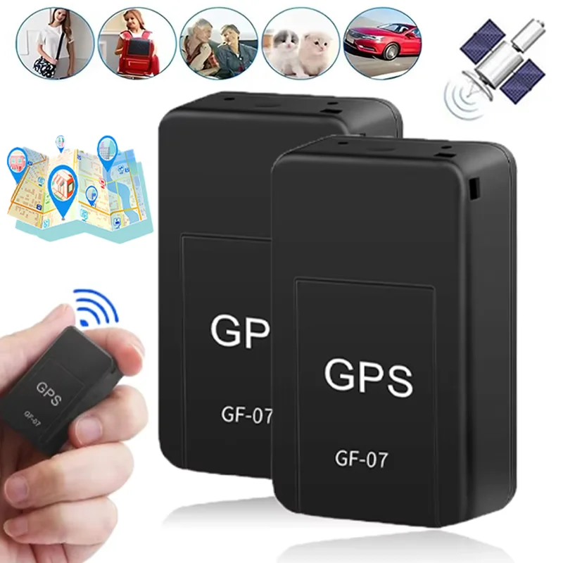 2Pcs Portable Magnetic GF-07 GPS Tracker Car Real Time Track Anti-Theft Equipment Children Elderly Anti-Lost Precise Positioner