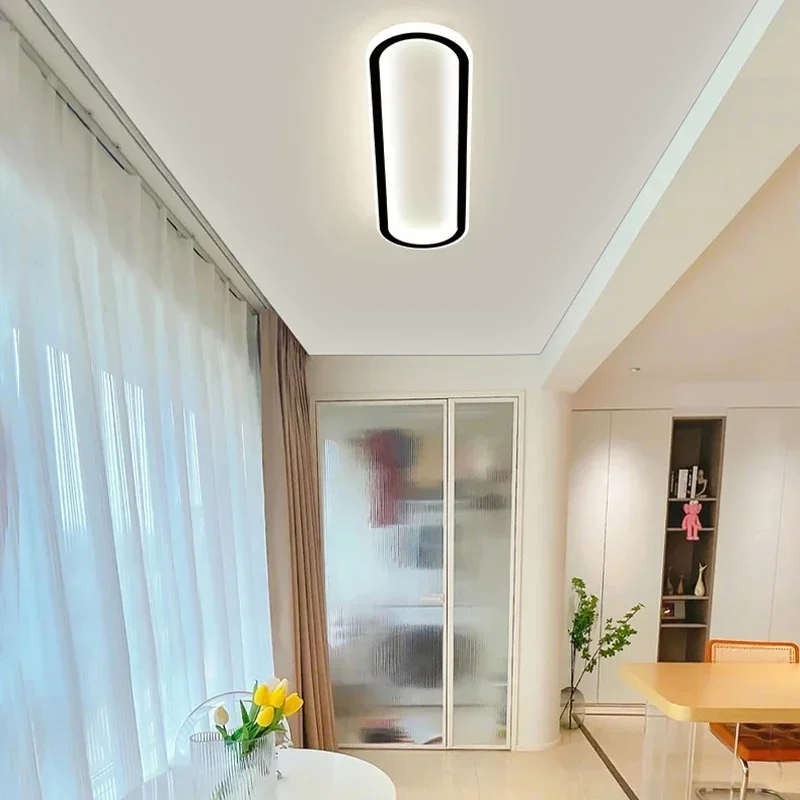 Plafonnier LED au Design Nordique Moderne, Luminaire Décoratif d'Nik, Idéal pour une Chambre à Coucher, un délégations, un Salon ou une Cuisine, 20W