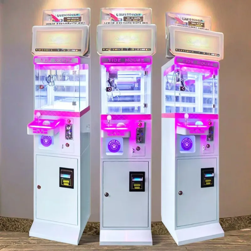 2026 Hot-selling Xinye brand doll grabbing machine - game hall with metal/plastic/acrylic material, cute design can be customize
