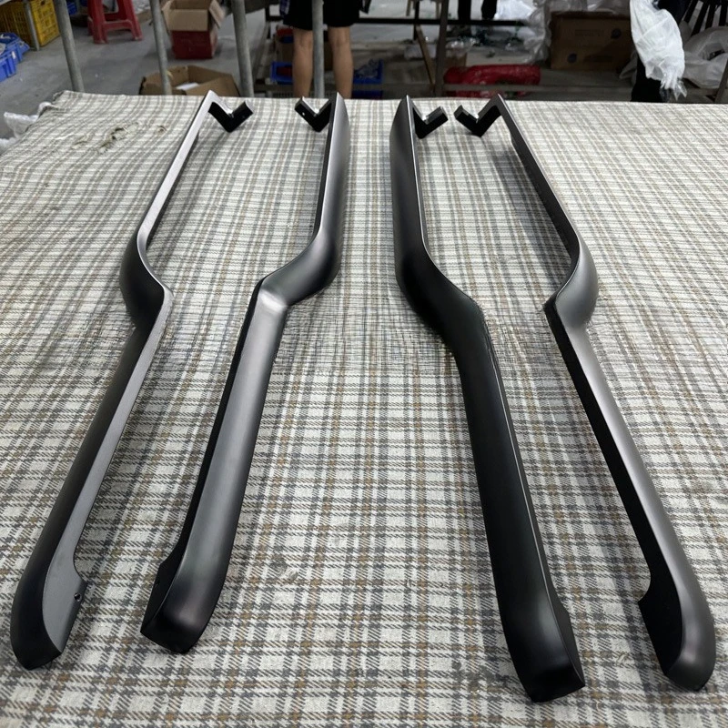 Stainless steel handle thickened Chinese glass door pull, pure black simple