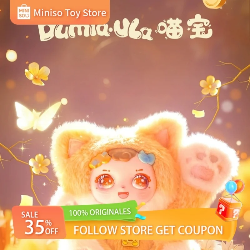 

Official Ula Meow Treasure Plush Keychain Blind Box Cat Plushie Figure Cute Trendy Ornament Collectible Anime Girl Birthday Gift